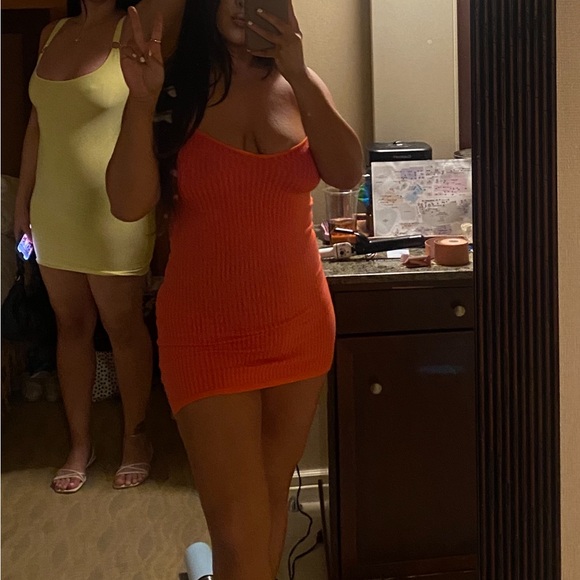 knit mini dress - Picture 8 of 8